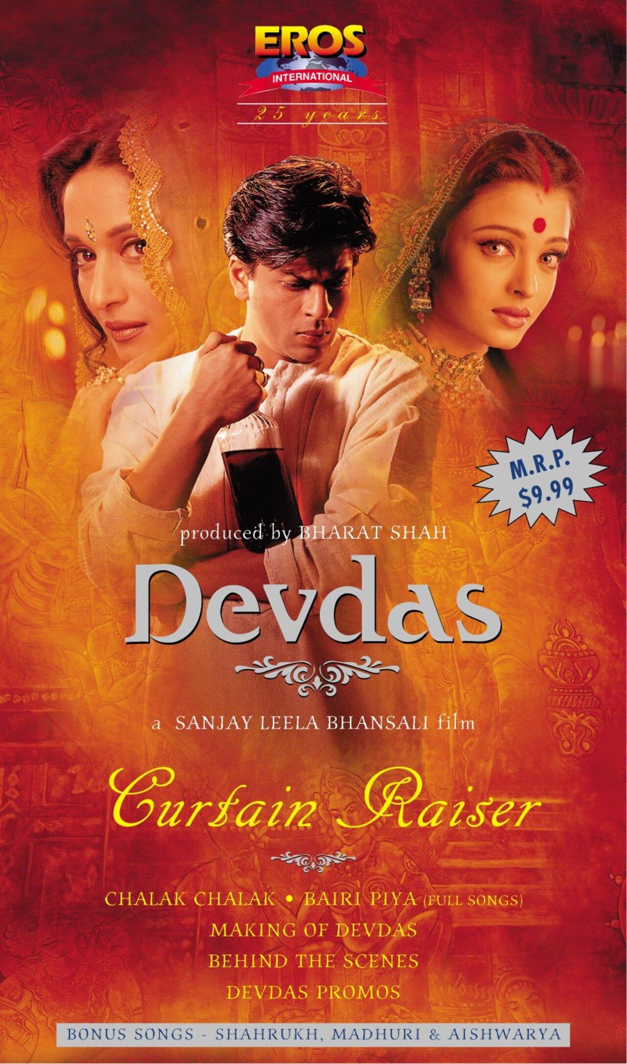 Devdas (2002)
His portrayal of the tragic, broken Devdas earned critical acclaim. Lavish and deeply emotional, it was also Bollywood’s grand debut at Cannes