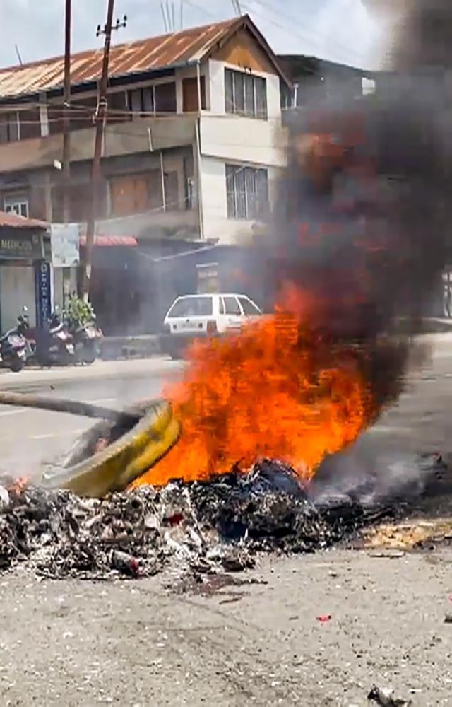 Protests continue overnight in Manipur