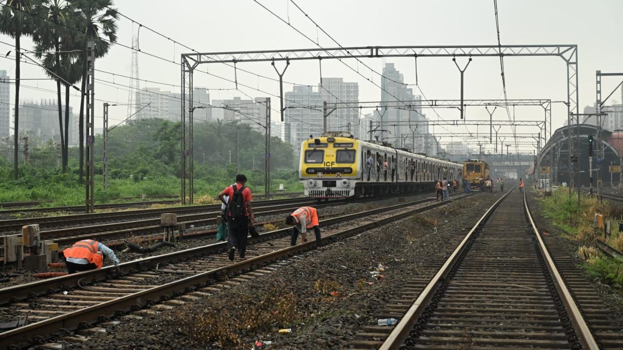 Trains will not stop at Vile Parle due to the short platform on the fast track, and Ram Mandir will be skipped as no platform is available for fast line services