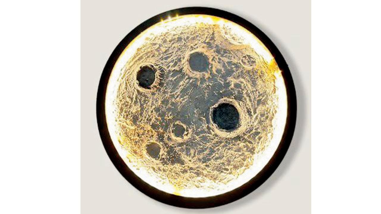 Moon lamp. Pic Courtesy/bookmyshow