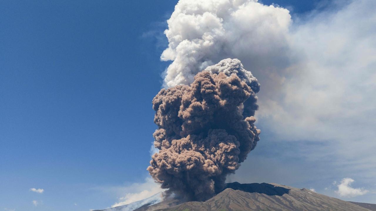 Sicily's president, Renato Schifani, said lava flows emitted in the eruption had not passed the natural containment area 