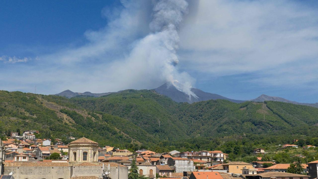 The area of danger was confined to the summit of Etna, which was closed to tourists as a precaution, according to Stefano Branca, an INGV official in Catania