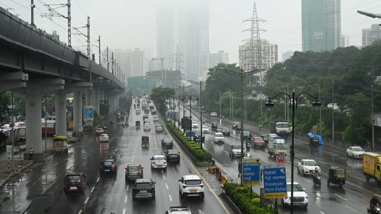 In Photos: Heavy rains lash Mumbai; IMD issues 'yellow' alert for city