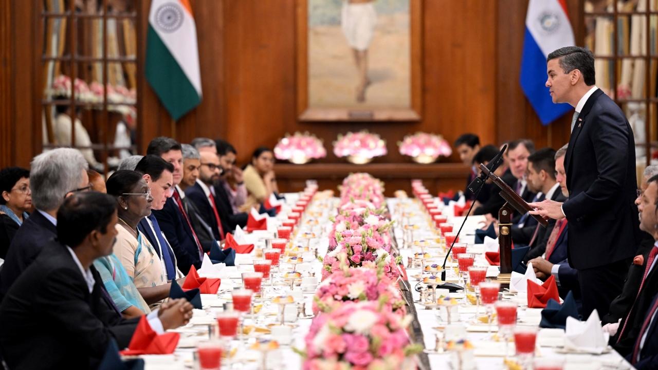 Welcoming Paraguay President to Rashtrapati Bhavan, she said, 