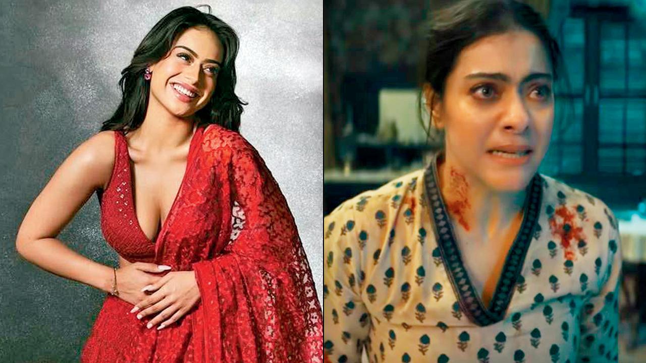 Nysa Devgan and Kajol in Maa
