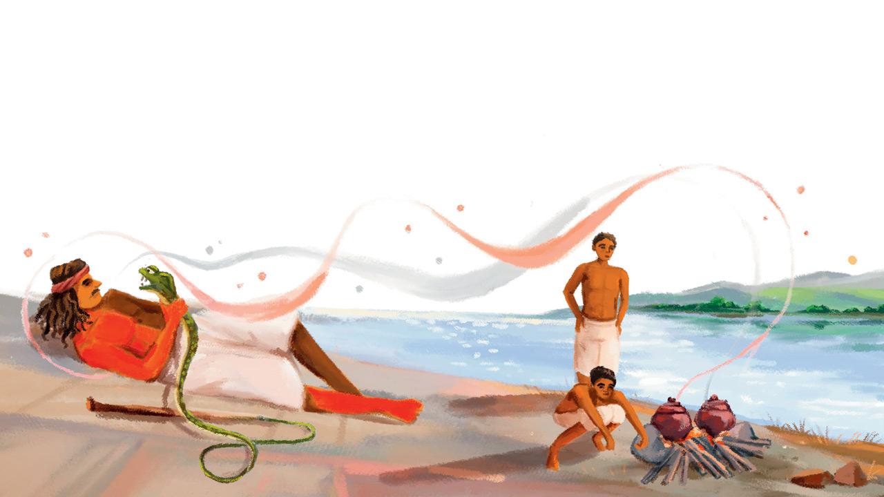 Of spirits and sorcery. Illustration courtesy/Athulya Pillai; Pics Courtesy/Hachette India