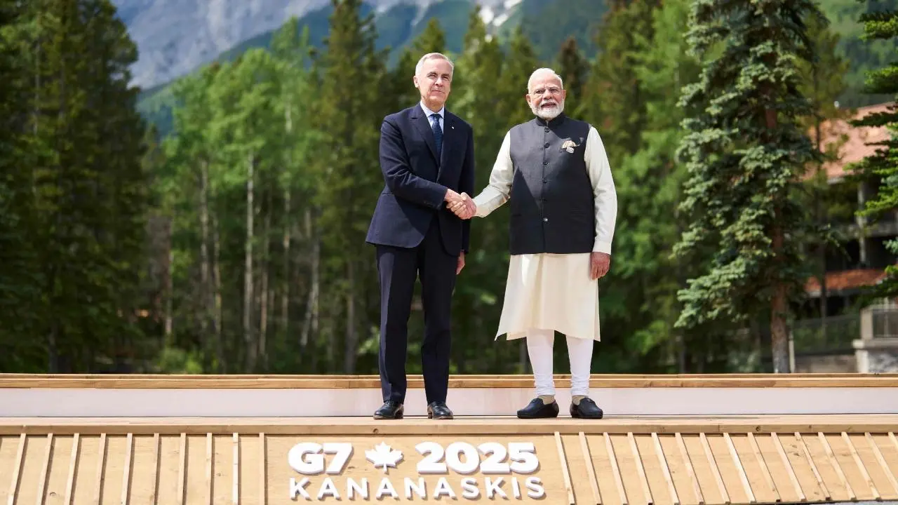 PM Modi holds bilateral discussions with his Canadian counterpart Mark Carney