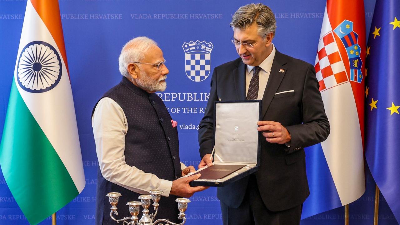 In a press briefing, MEA Secretary (West) Tanmay Lal said one of the key outcomes of the visit was the signing of four MoUs--covering cooperation in agriculture and allied sectors, science and technology, a cultural exchange program, and the extension of the Hindi Chair at the University of Zagreb