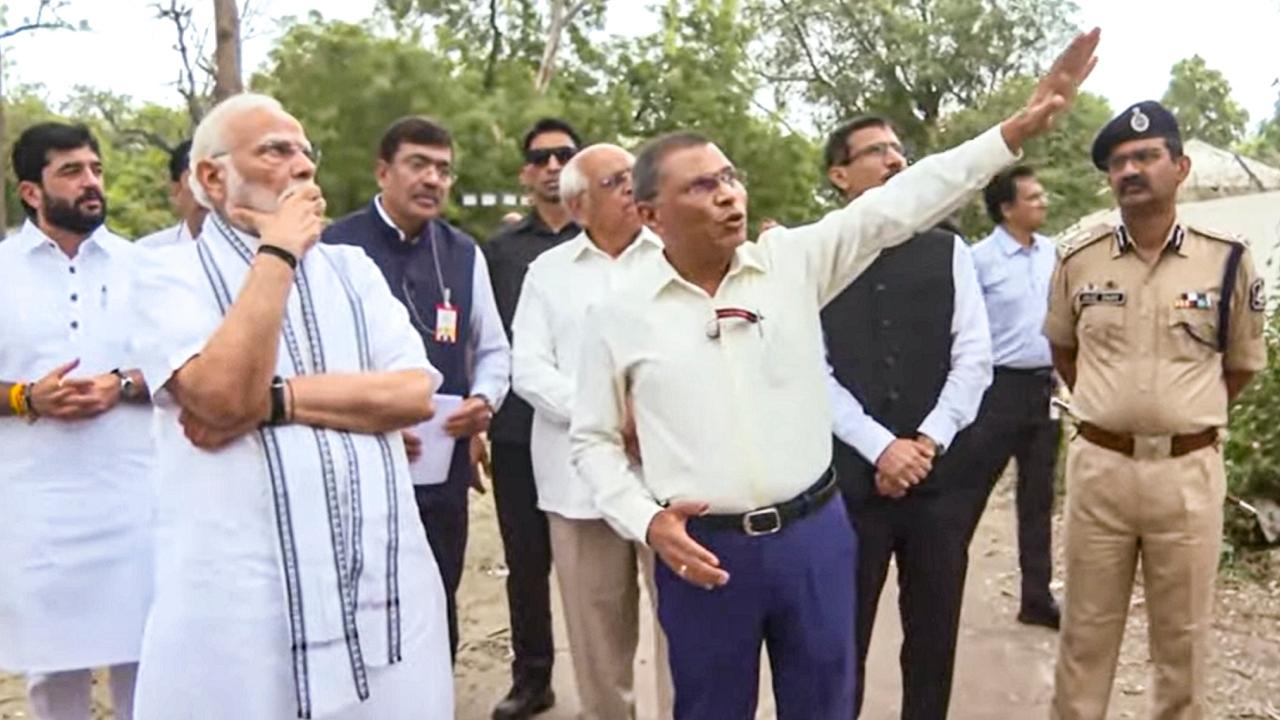 Yesterday, Union Home Minister Amit Shah met with Chief Minister Bhupendra Patel and obtained detailed information about the entire incident