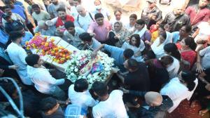 Mortal remains of Air India cabin crew member Saineeta Chakravarti reach Juhu