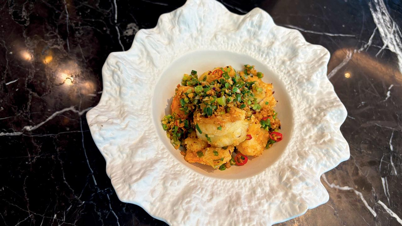 King Prawns Golden Garlic