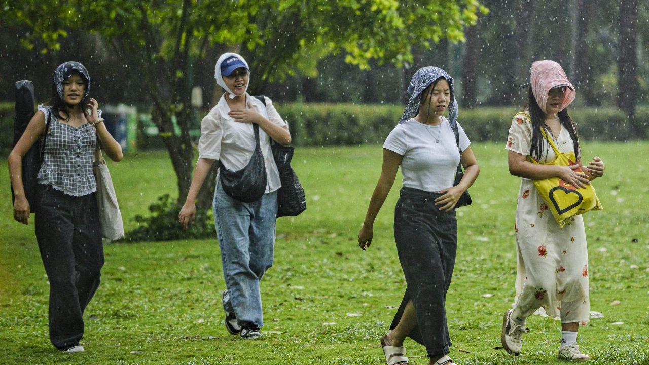 The rains have helped cool temperatures and replenish water sources, but they have also caused waterlogging and traffic disruptions in some urban areas