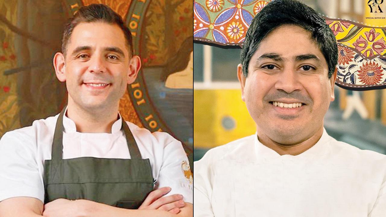 (from left) Manuel Olveira and Ralph Prazeres