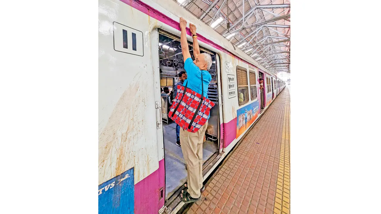 Commuters seek raised channels, longer handles for train safety