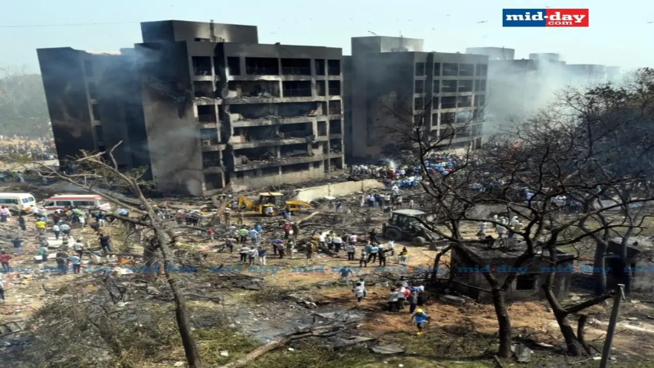 Shock, disbelief: Images from Ahmedabad crash site reveal unimaginable tragedy