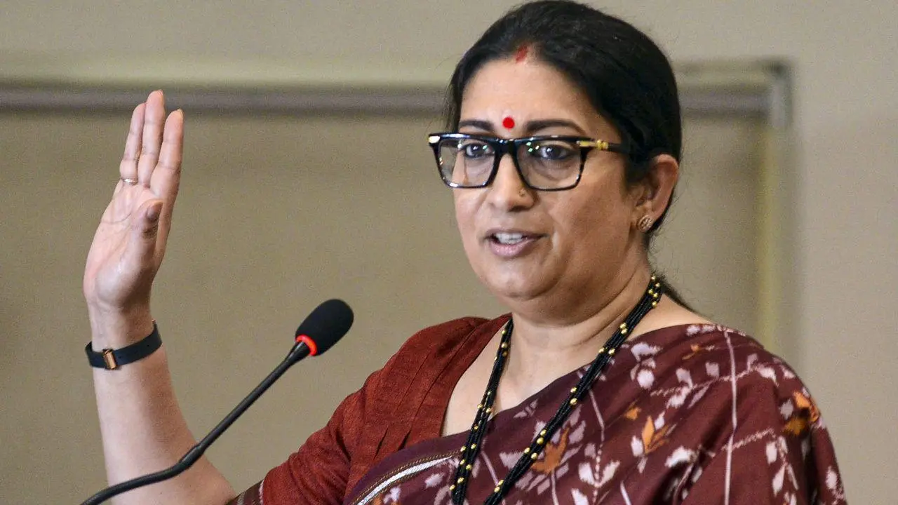 IN PHOTOS: Smriti Irani highlights works of Modi government in 11 years