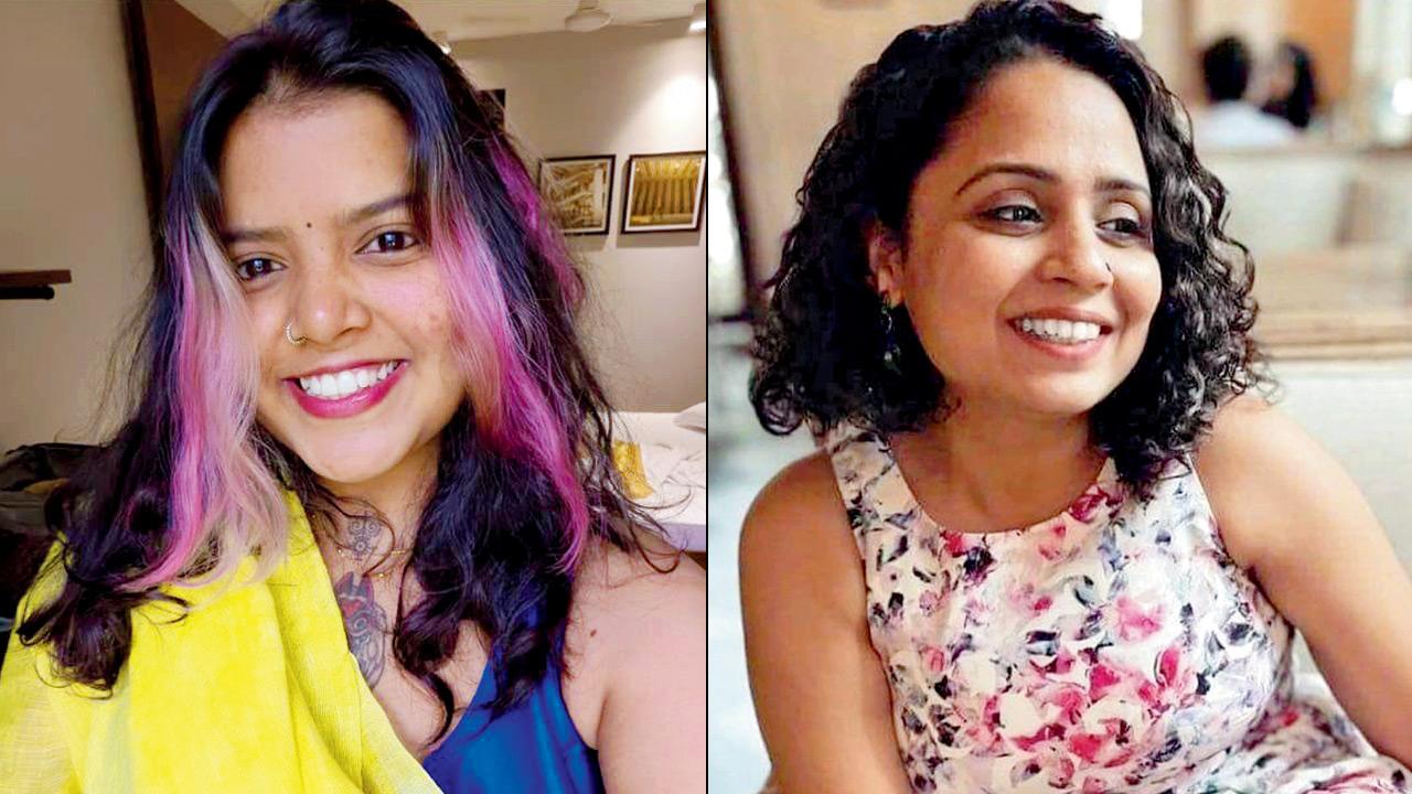 Divya Kandukuri and Sneha Shetty
