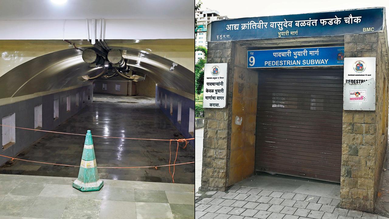 Mumbai: Shut SoBo subway gates put pedestrians in harm’s way