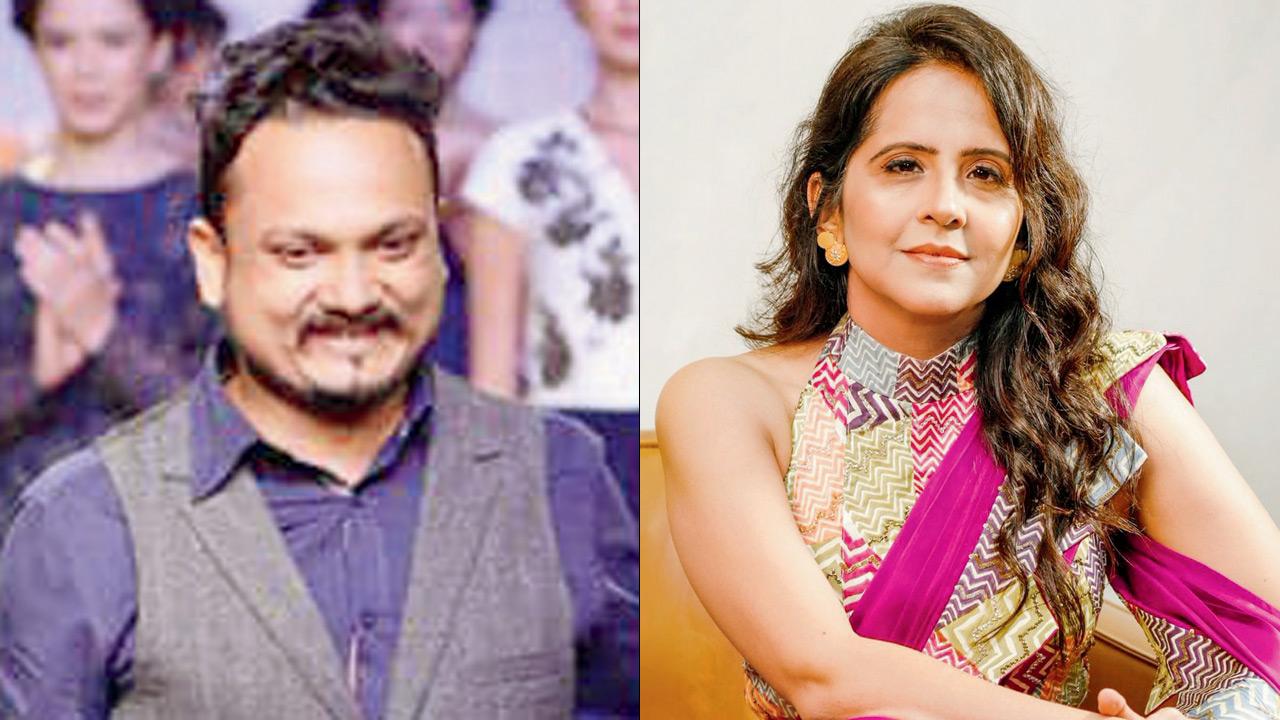 Sougat Paul and Parul Gupta. Pics courtesy/@shopblacktaxi