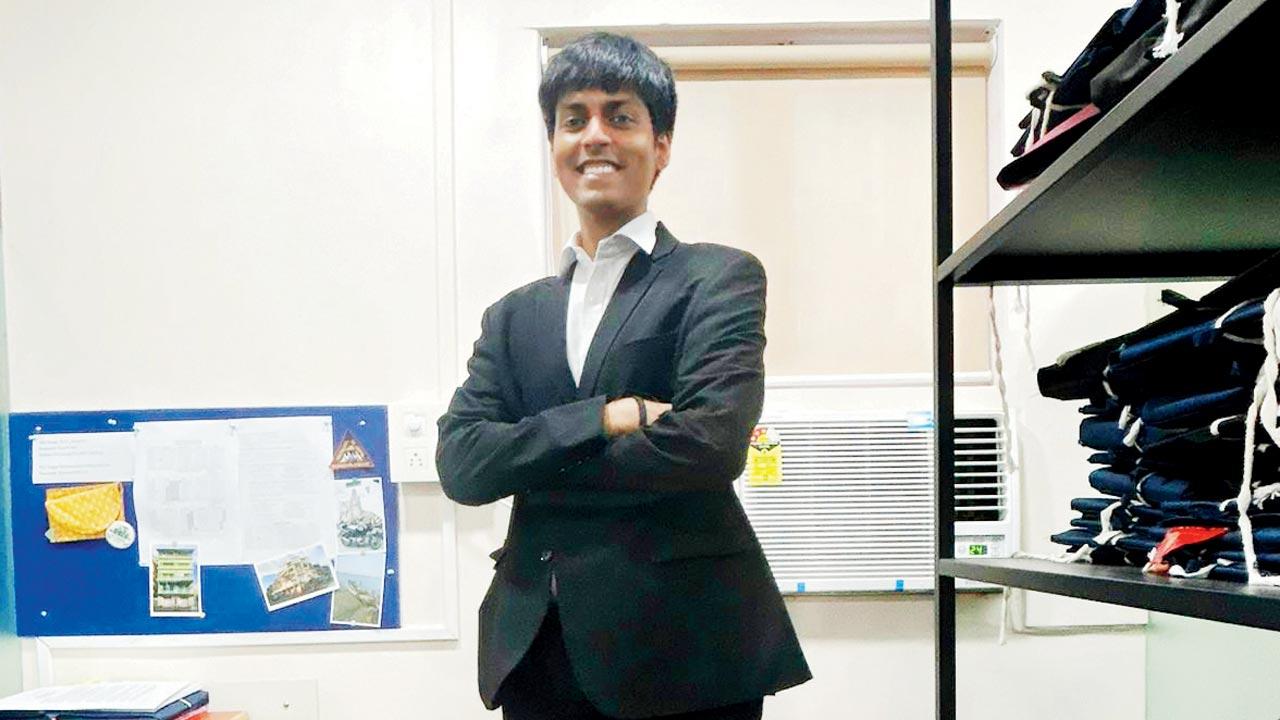 Rudra Thakkar loves Mumbai local trains but uses his car for comfort and presentation at his workplace 