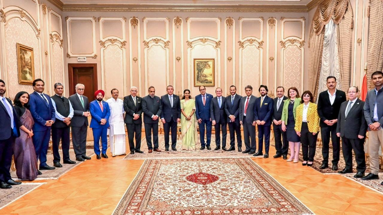 The delegation also held 