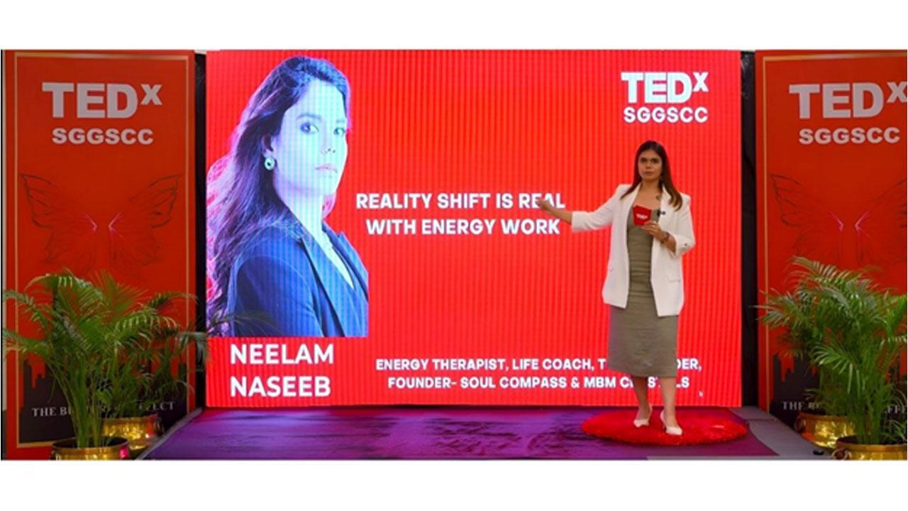 Reality Shift Through Energy Work” Neelam Naseeb's Global TEDx Impact