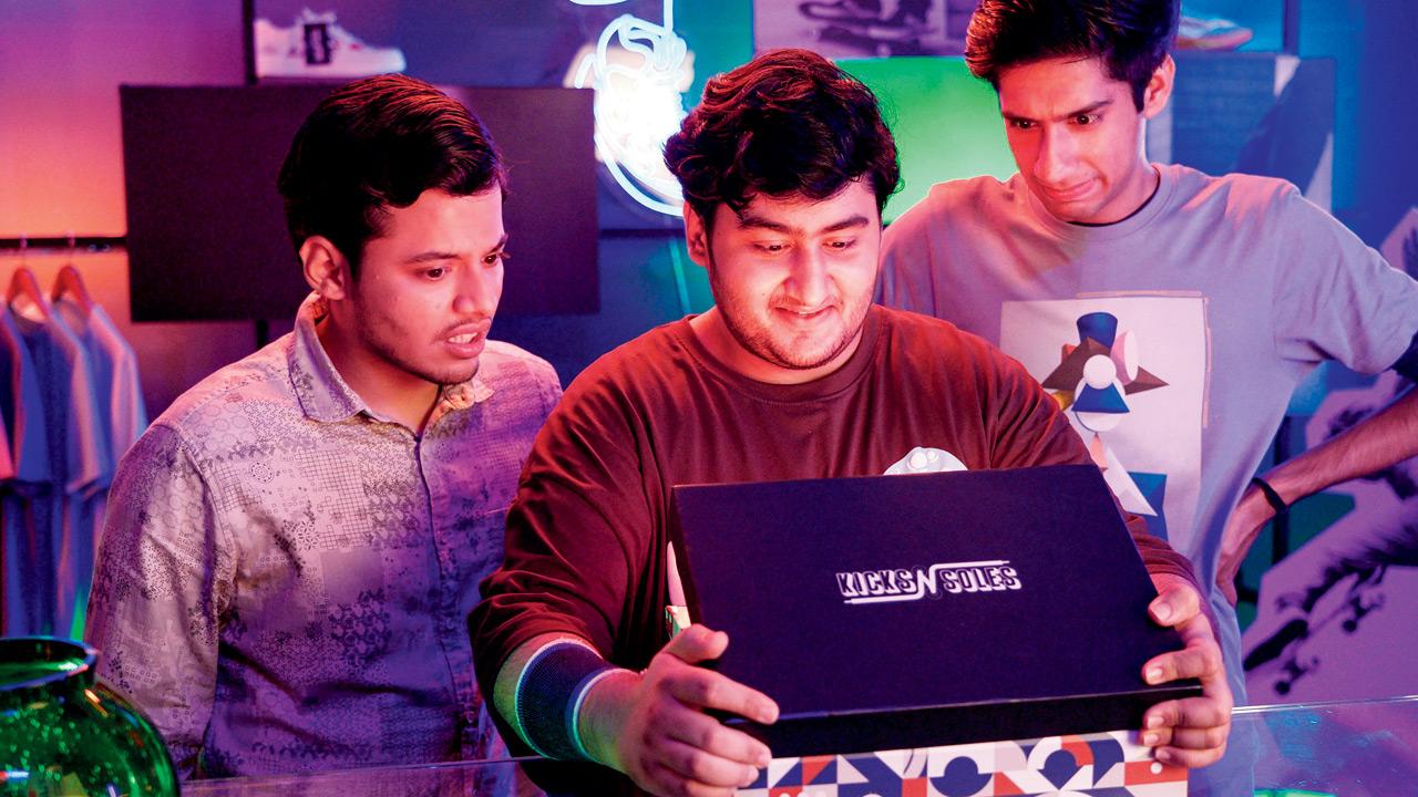 Darsheel Safary (left) in a still from Gamerlog