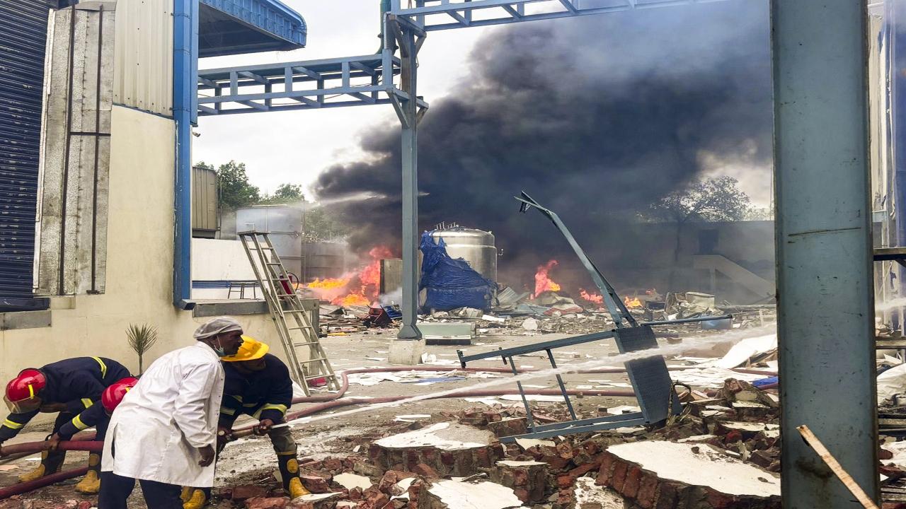 Telangana pharma plant explosion leaves eight dead, several injured