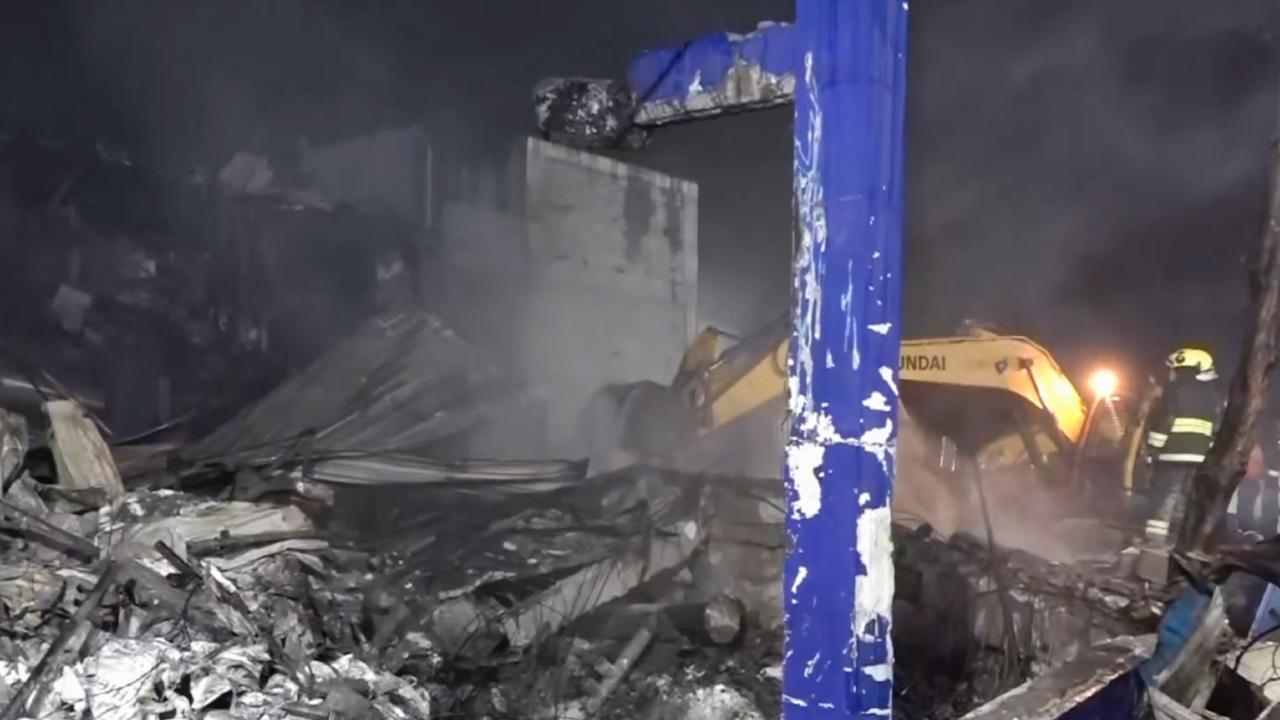 About 90 people were working in the plant when the blast took place, reportedly due to a suspected chemical reaction, which also triggered a fire, Health Minister Damodara Raja Narasimha told reporters