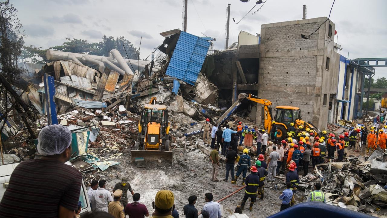 The cause of the mishap would be known after examination by the technical experts, Narasimha, who visited the accident site along with state Labour Minister G Vivek Venkatswamy, told reporters