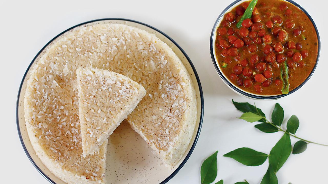Steamed matta rice cakes, cooked with milk and coconut, are often paired with  spiced curries — a comforting taste of traditional Coorg
