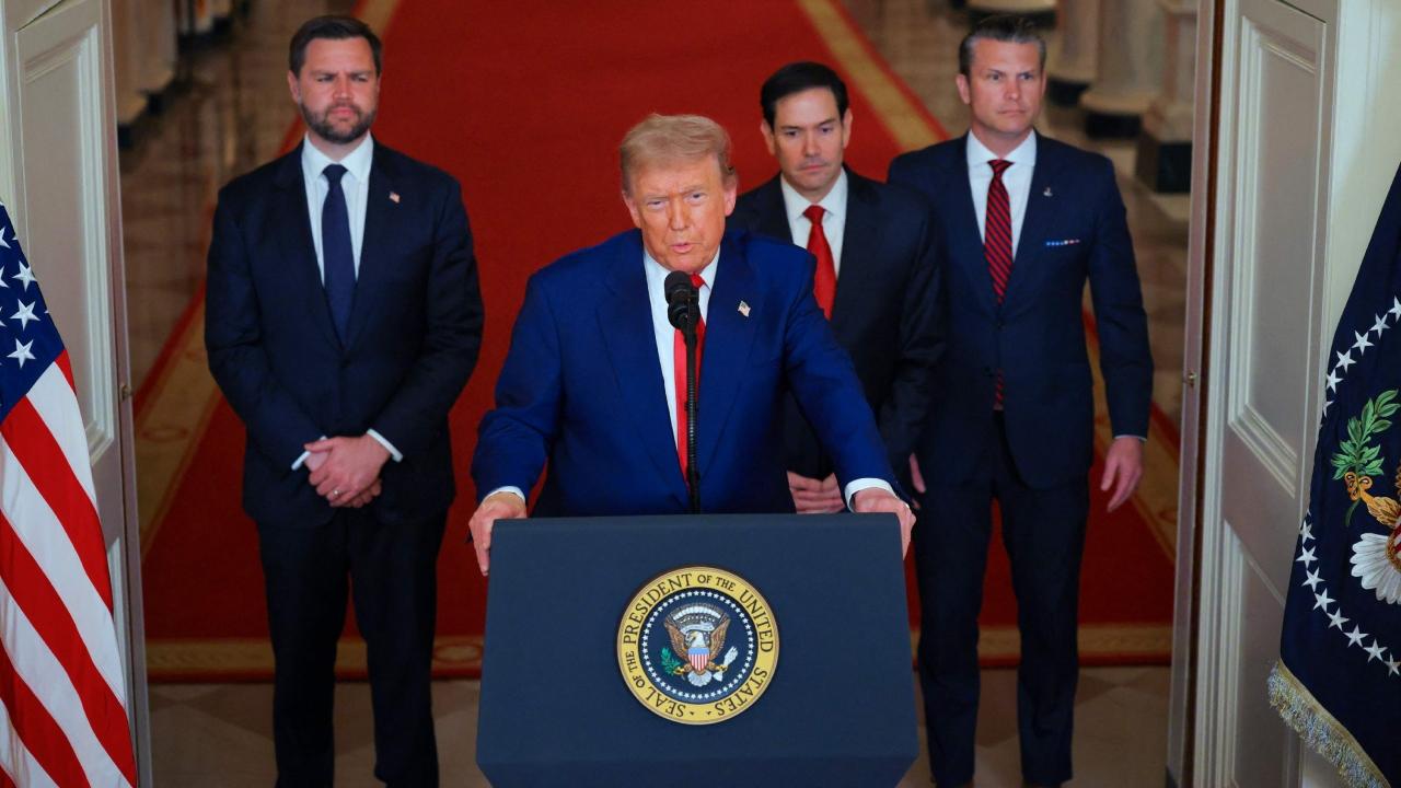 The US President said, 