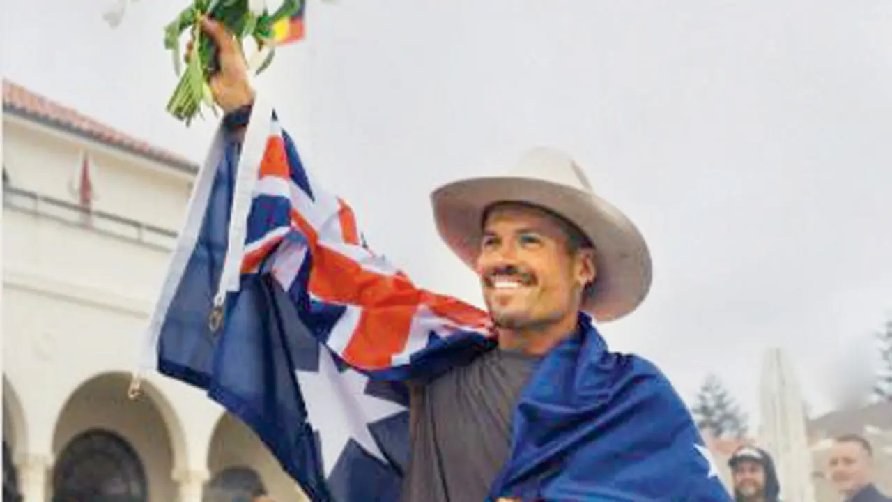 Ultrarunner endured hallucinations during 35-day run across Australia