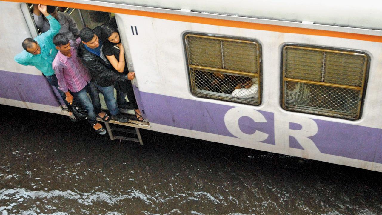 A severely waterlogged Curry Road railway station on June 16, 2013. File Pic/Atul Kamble