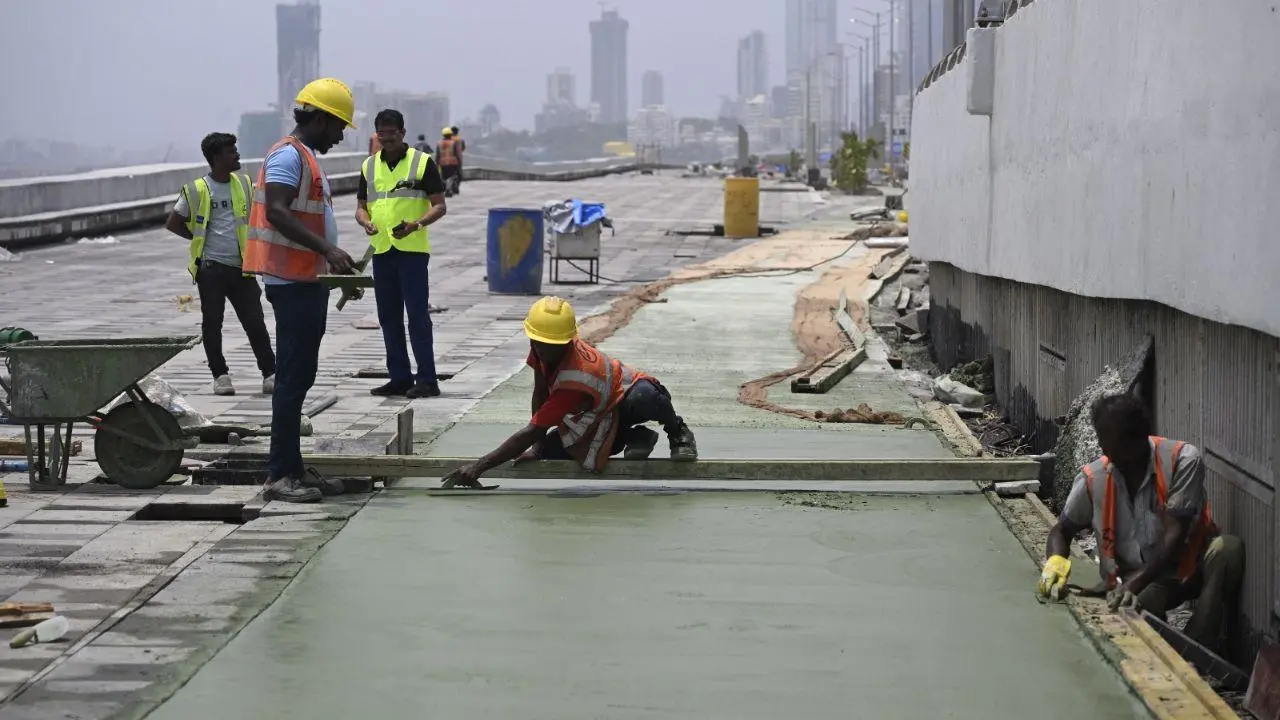 IN PHOTOS: Swanky new promenade near Mumbai’s Breach Candy nears completion