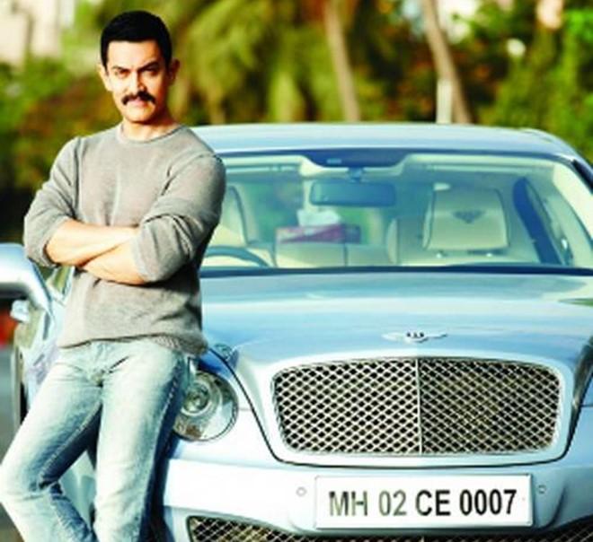 Aamir owns a swanky Bentley Continental Flying Spur in his massive supercar collection. Khan also acquired a special number plate '0007' for the car with a price tag ranging between Rs 3.21 and Rs 3.41 crore.