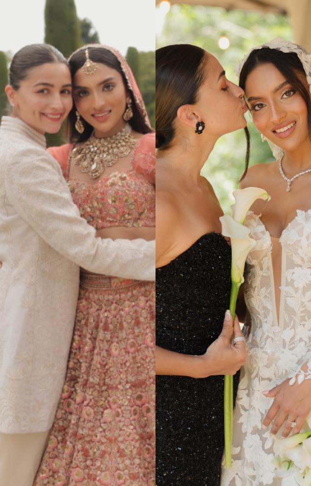 Alia Bhatt on bridesmaid duty at Tanya Saha’s Spain wedding