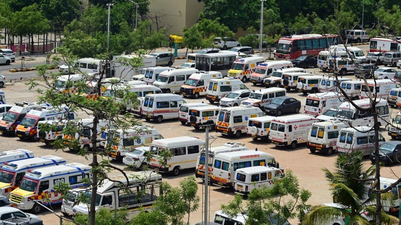 Over 190 ambulances, helpdesk for Ahmedabad plane crash victims' families