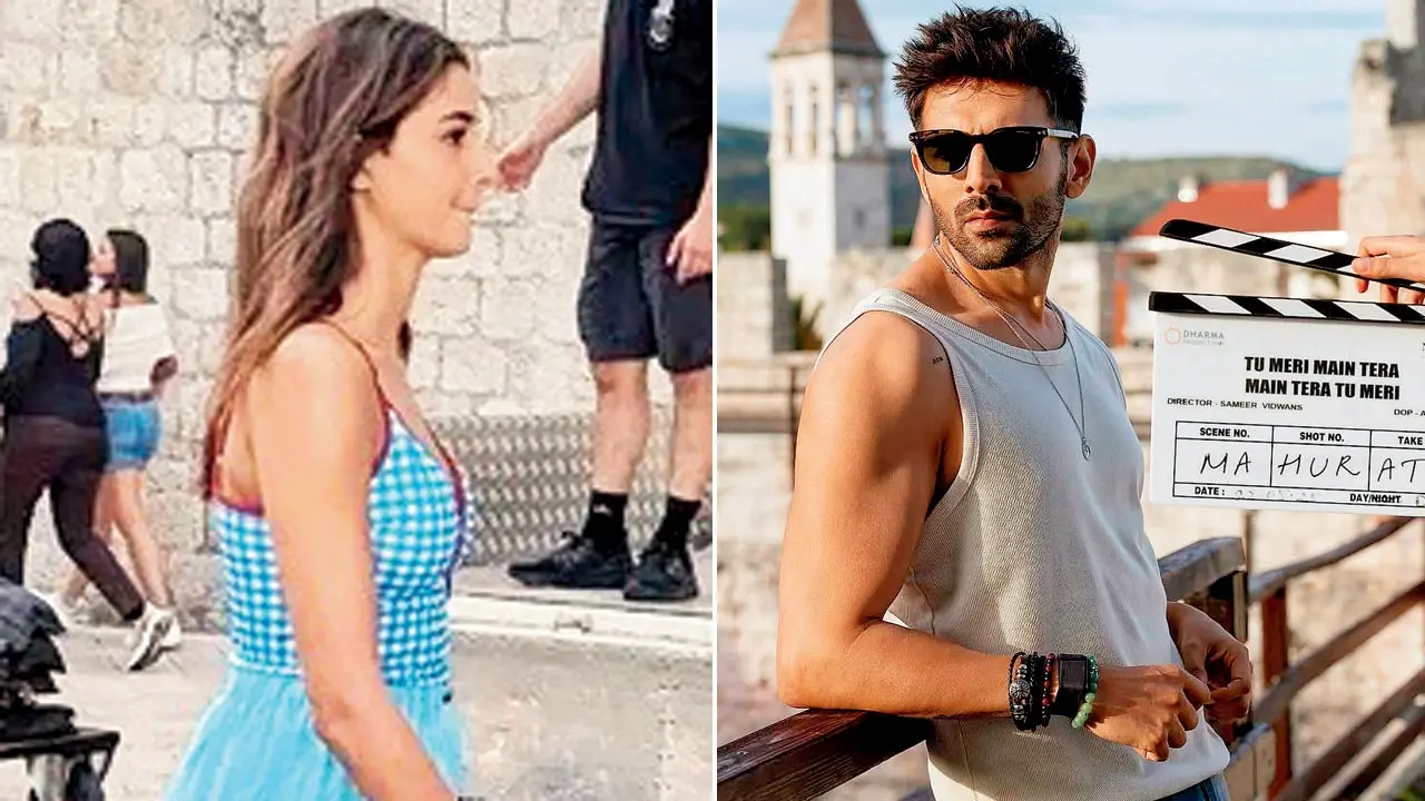 Quick summer romance in Europe for Kartik Aaryan and Ananya Panday