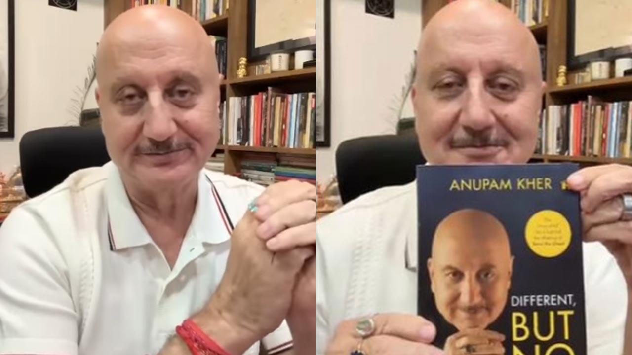 Different But No less: Anupam Kher's new motivational book revealed