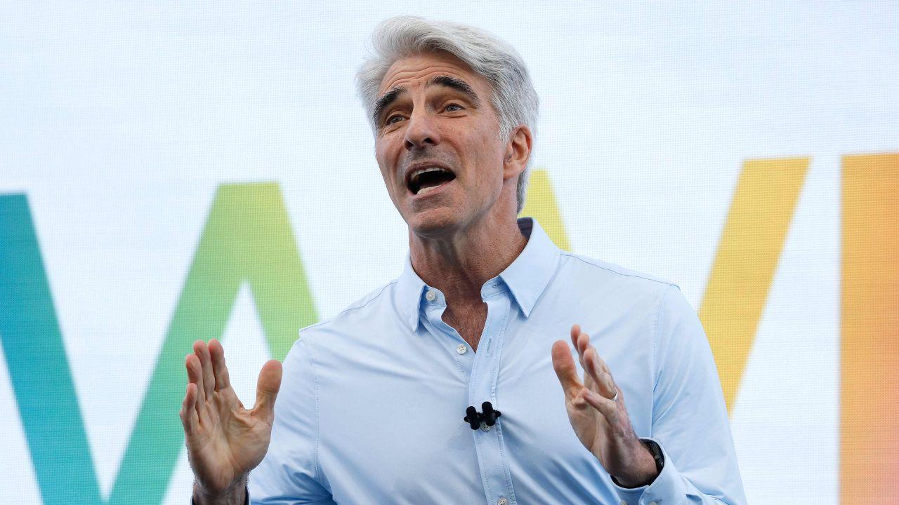 Apple Senior Vice President of Software Engineering Craig Federighi also addressed the Apple Worldwide Developers Conference (WWDC)