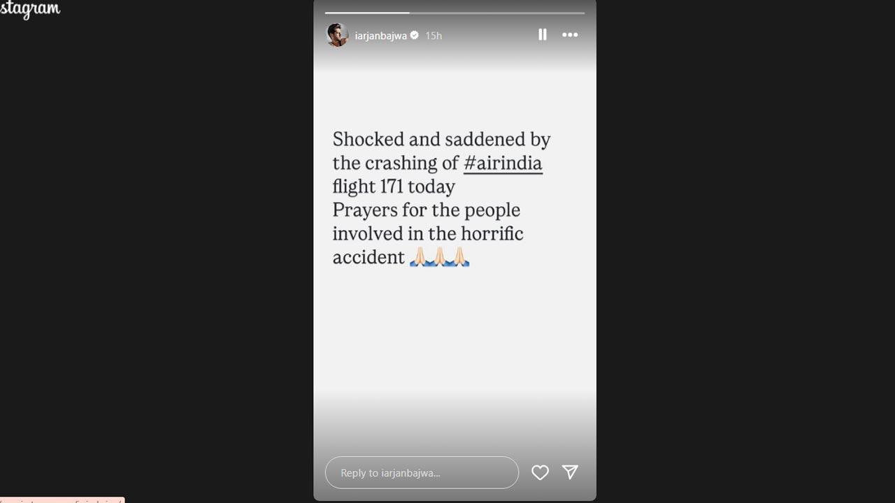 Picture Courtesy/Arjan Bajwa`s Instagram account