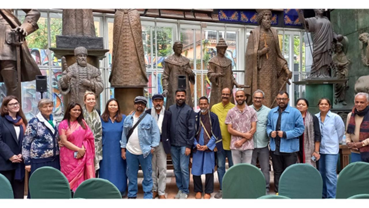 Artistic Odyssey: Indian Artists Explore Russia Through 
