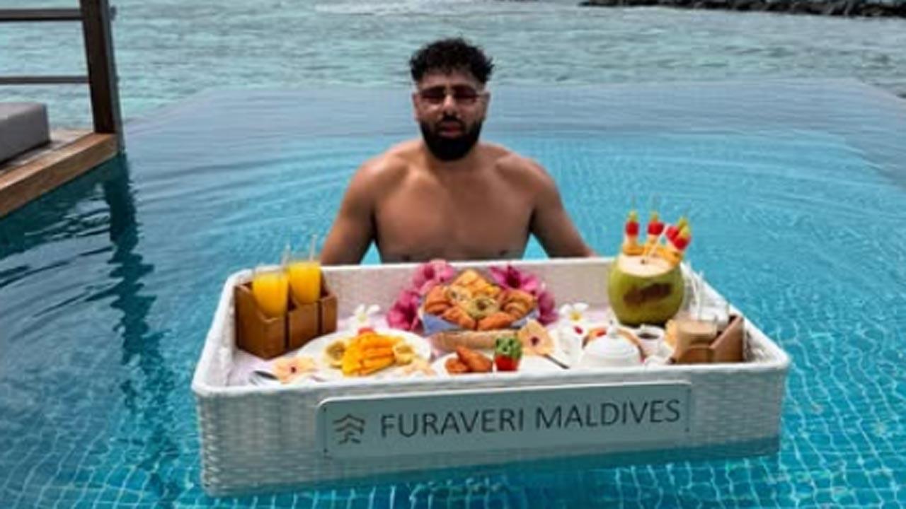 'Banned in cities, tanned on islands': Badshah's cheeky Maldives getaway