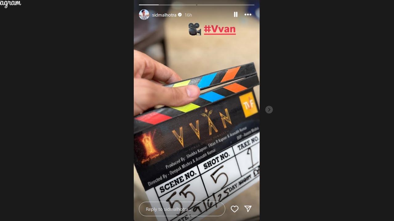 Picture Courtesy/Sidharth Malhotra`s Instagram account