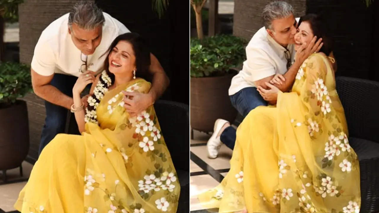 Bhagyashree’s hubby finally proposes—after 35 years of marriage!