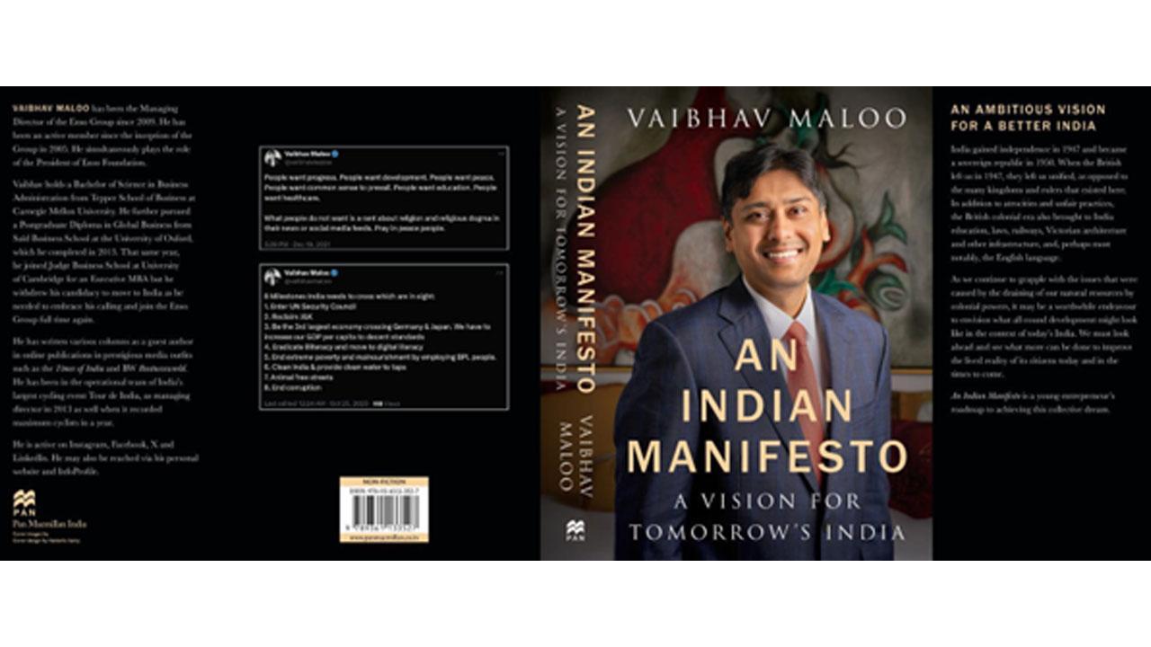 Policy debate sparked: Author Vaibhav Maloo’s new book goes live in bookstores.