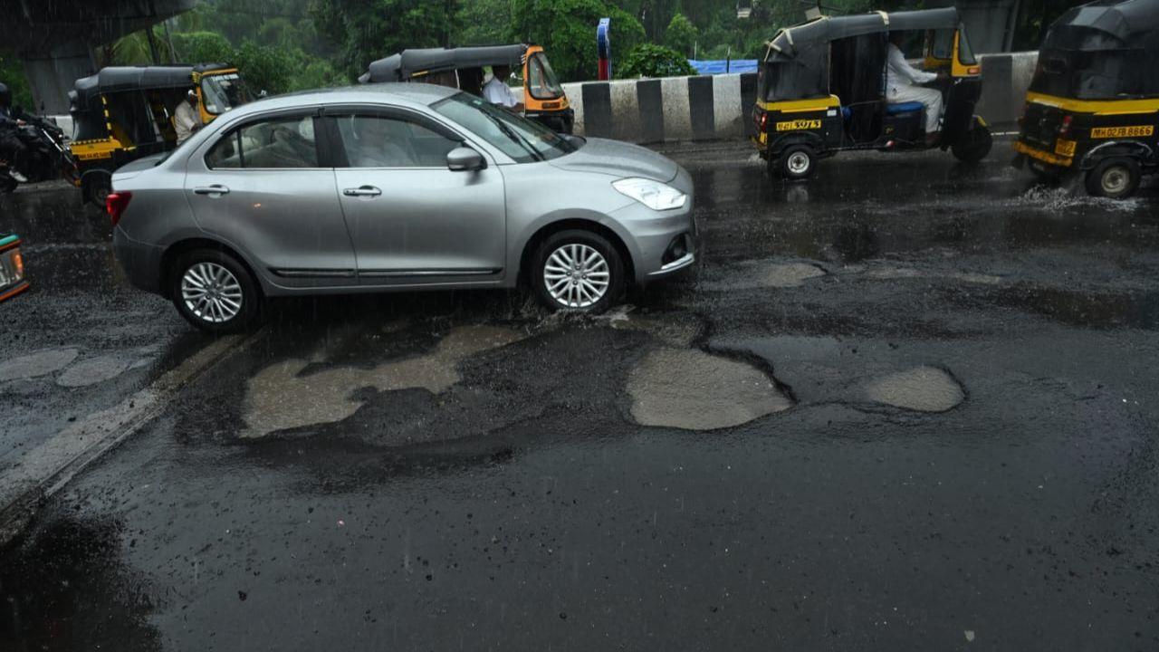 There is a lack of immediate action from the authorities despite the visible deterioration of the road surface
