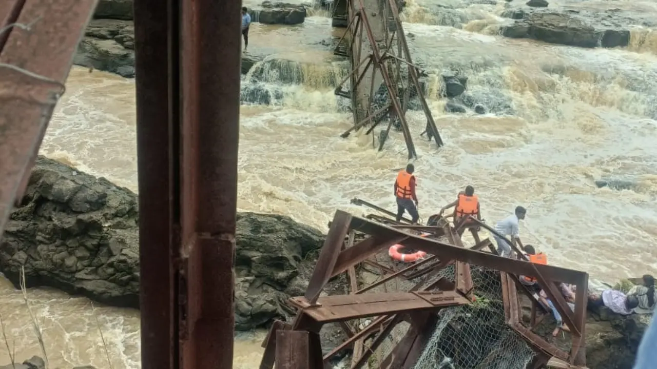 CM Fadnavis said that a search was launched on a war footing as some people were swept away and NDRF has been deployed at the spot
