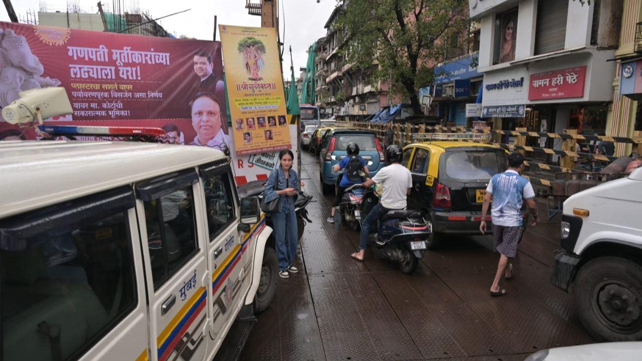A towing van was immediately sent to the location and the bus was removed from the sunken section and has been returned to the depot for inspection.